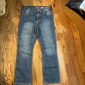 The Children’s Place Size 12 Medium Wash Bootcut Denim Jeans Adjustable Waist